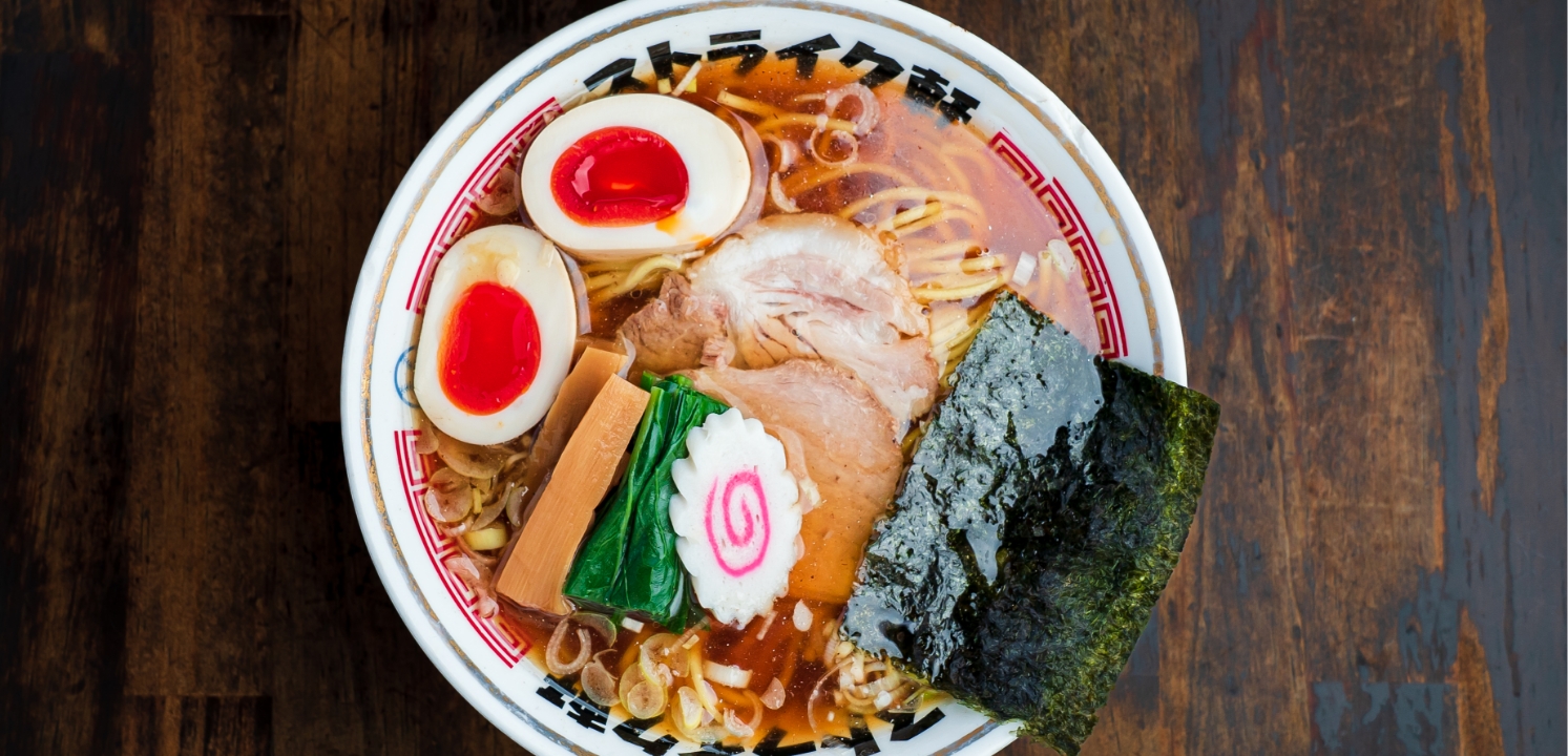 ストライク軒のラーメン